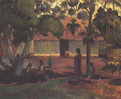 The Big Tree by Paul Gauguin